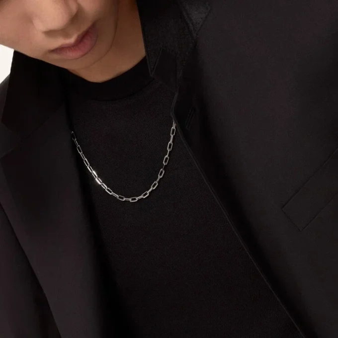 Santos De Cartier Necklace – White Gold – Cartier