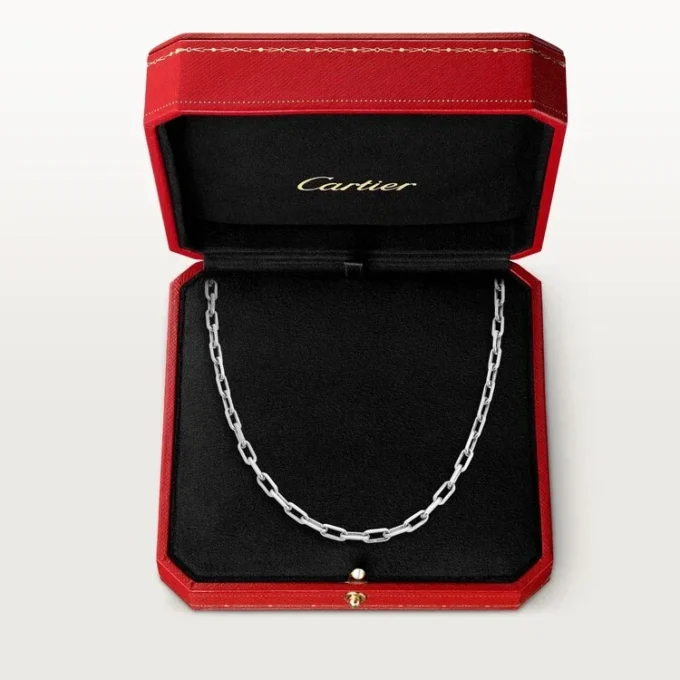 Santos De Cartier Necklace – White Gold – Cartier