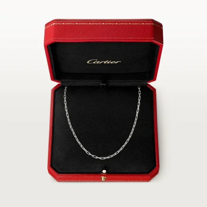 Santos De Cartier Necklace – White Gold – Cartier
