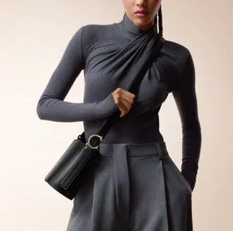 Small Bucket Bag, Panthere C