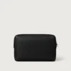 Square Pouch, Must De Cartier – Black Calfskin, Palladium Finish – Cartier Square Pouch, Must De Cartier – Black Calfskin, Palladium Finish – Cartier