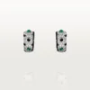 [Sur]Naturel Earrings – White Gold, Emeralds, Onyx, Diamonds – Cartier