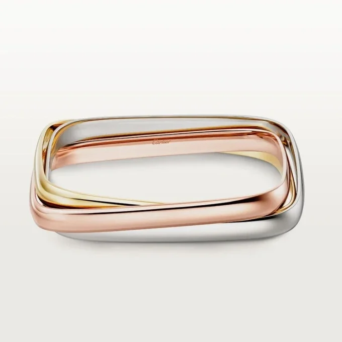 Trinity Bracelet, Cushion-Shaped