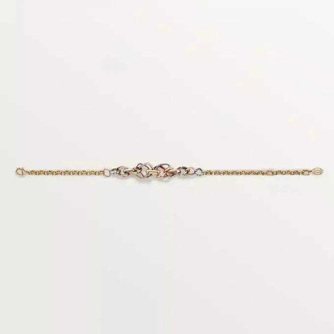 Trinity Bracelet, Cushion-Shaped
