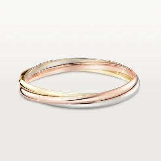 Trinity Bracelet in Tricolor Gold, Classic Model | Cartier Us