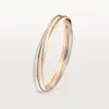 Trinity Bracelet in Tricolor Gold, Classic Model | Cartier Us