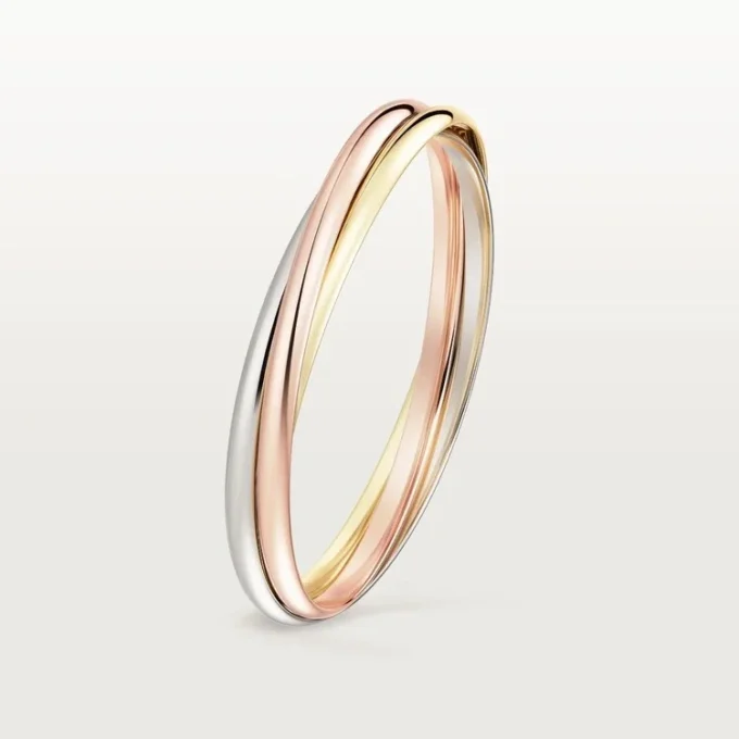 Trinity Bracelet in Tricolor Gold, Classic Model | Cartier Us