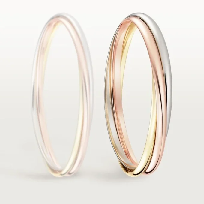 Trinity Bracelet in Tricolor Gold, Classic Model | Cartier Us
