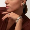 Trinity Bracelet, Lacquer, Diamonds