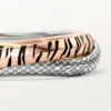 Trinity Bracelet, Lacquer, Diamonds