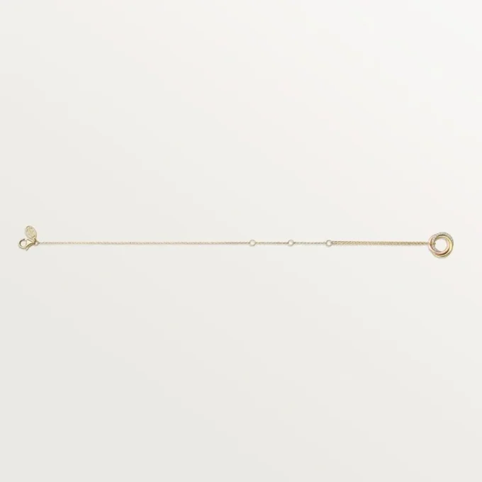 Trinity Bracelet, on Chain, Diamonds