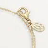 Trinity Bracelet, on Chain, Diamonds