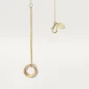 Trinity Bracelet, on Chain, Diamonds