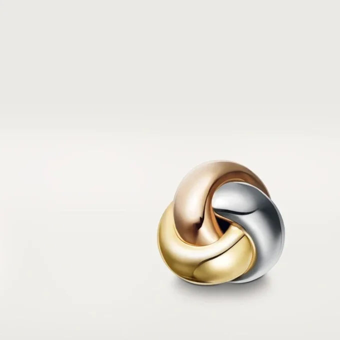 Trinity Cufflinks – Yellow, Pink and White Gold – Cartier Trinity Cufflinks – Yellow, Pink and White Gold – Cartier