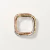 Trinity Cushion Ring, Classic Model, Paved Trinity Cushion Ring, Classic Model, Paved