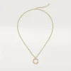 Trinity Diamond Chain Necklace in Tricolor Gold | Cartier Us