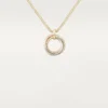 Trinity Diamond Chain Necklace in Tricolor Gold | Cartier Us