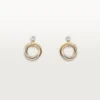 Trinity Earrings, Brilliant-Cut Diamonds