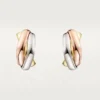 Trinity Earrings, Cushion-Shaped