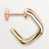 Trinity Earrings, Cushion-Shaped