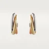 Trinity Earrings – White Gold, Yellow Gold, Rose Gold – Cartier
