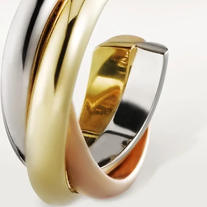 Trinity Earrings – White Gold, Yellow Gold, Rose Gold – Cartier