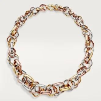 Trinity Necklace, Cushion-Shaped, Extra-Large Model