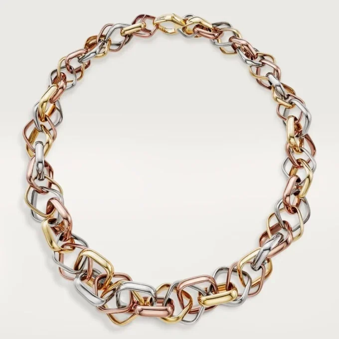 Trinity Necklace, Cushion-Shaped, Extra-Large Model