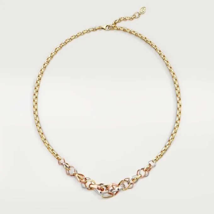 Trinity Necklace, Cushion-Shaped, Medium Model