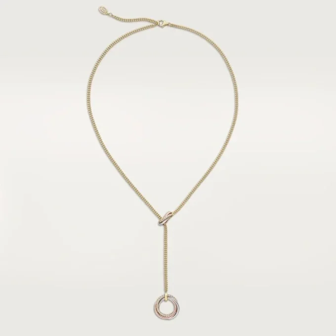 Trinity Necklace, Diamonds