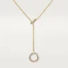 Trinity Necklace, Diamonds