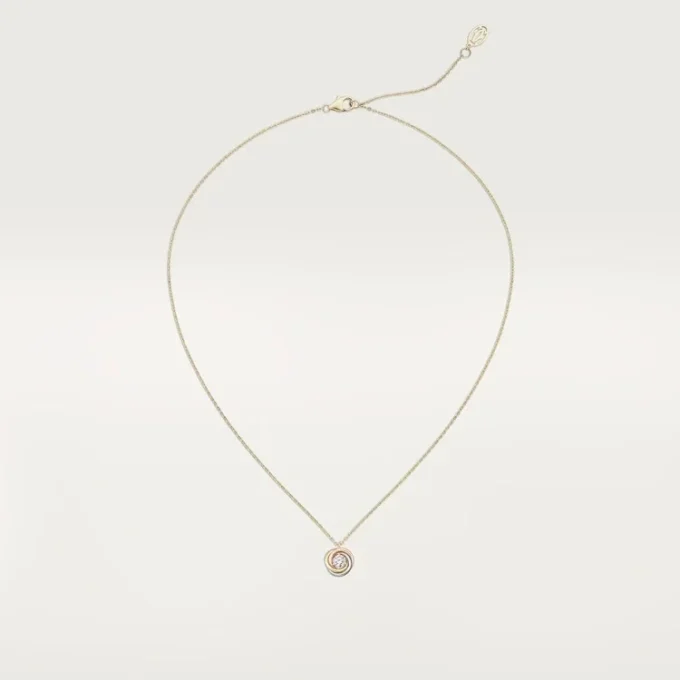 Trinity Pendant, 1 Diamond