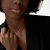 Trinity Pendant, 1 Diamond