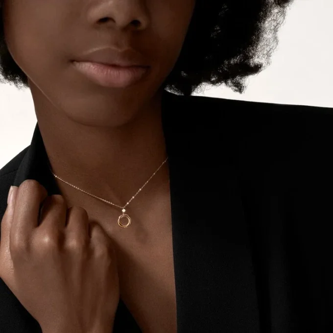 Trinity Pendant, 1 Diamond