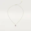 Trinity Pendant, 1 Diamond, Paved