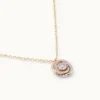 Trinity Pendant, 1 Diamond, Paved