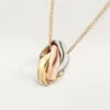 Trinity Pendant, Cushion-Shaped