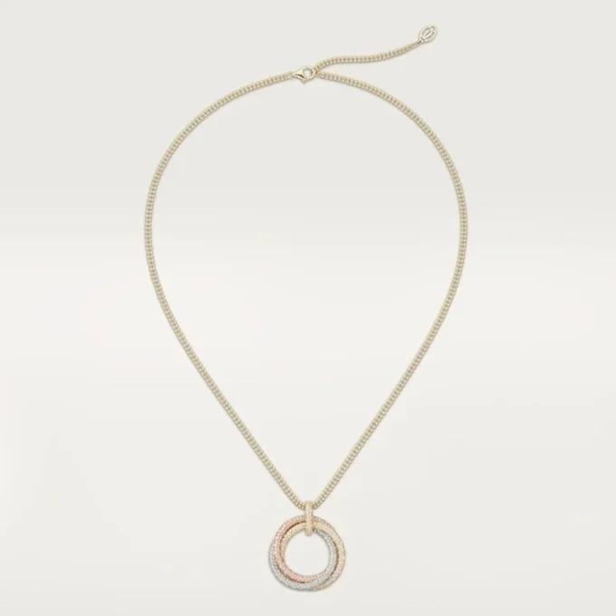Trinity Pendant, Large Model, Paved