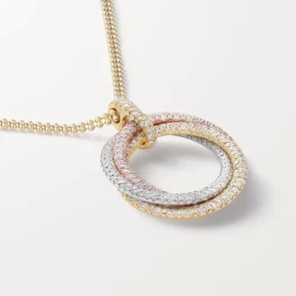 Trinity Pendant, Large Model, Paved