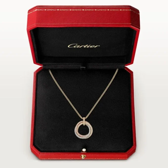 Trinity Pendant, Large Model, Paved