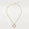 Trinity Pendant, Seven Rows, Diamonds