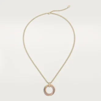 Trinity Pendant, Seven Rows, Diamonds