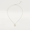 Trinity Pendant, Small Model, Half-Paved
