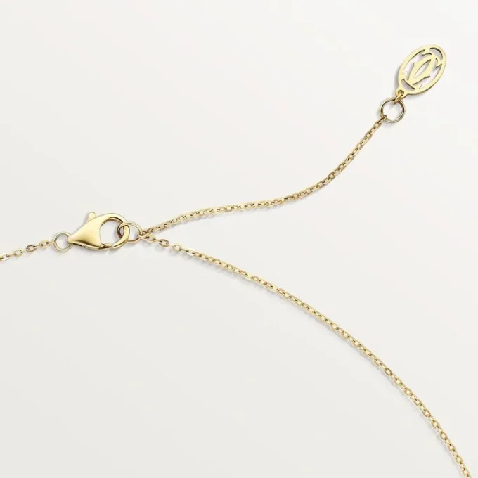 Trinity Pendant, Small Model, Half-Paved