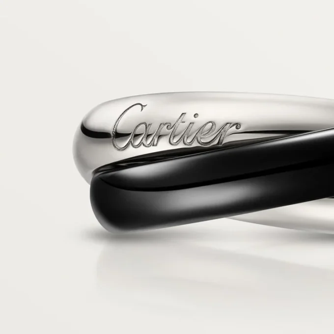Trinity Ring, Ceramic, Classic Model Trinity Ring, Ceramic, Classic Model
