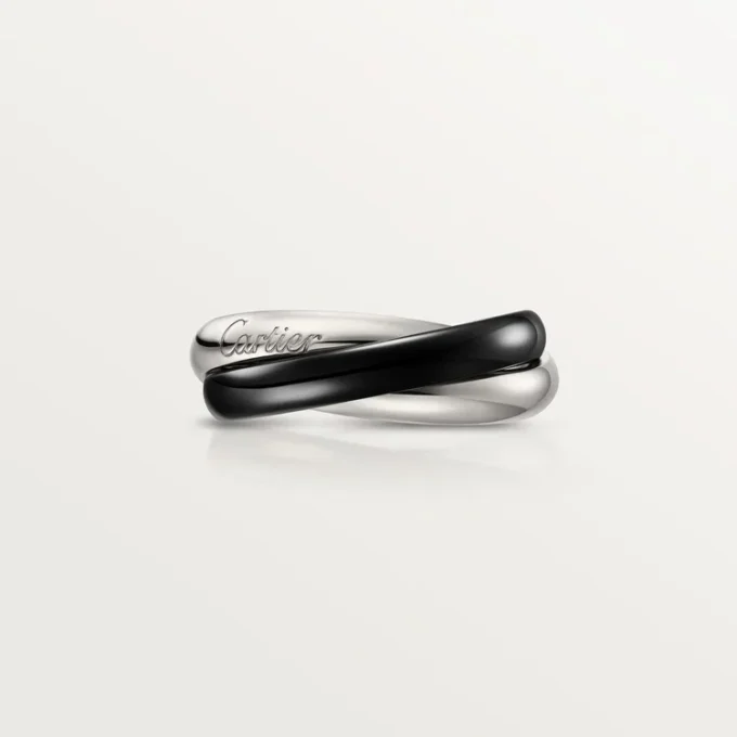 Trinity Ring, Ceramic, Classic Model Trinity Ring, Ceramic, Classic Model