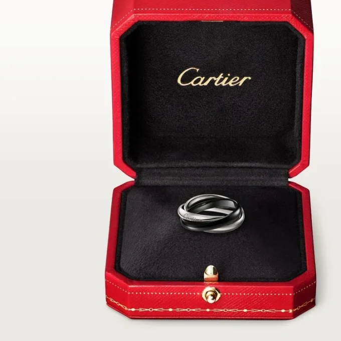 Trinity Ring, Ceramic, Classic Model Trinity Ring, Ceramic, Classic Model