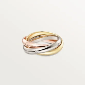Trinity Ring, Classic Model, 5 Diamonds
