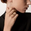 Trinity Ring, Classic Model, 5 Diamonds Trinity Ring, Classic Model, 5 Diamonds