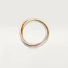 Trinity Ring, Classic Model, 5 Diamonds Trinity Ring, Classic Model, 5 Diamonds